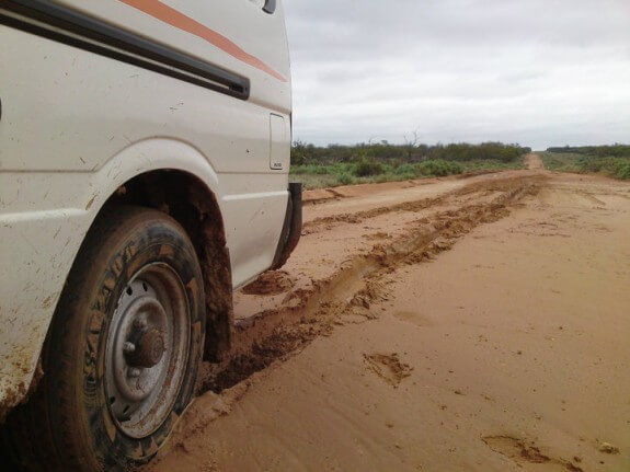 Van Australie désert