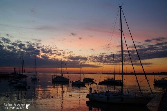 Coucher de soleil Colonia del Sacramento