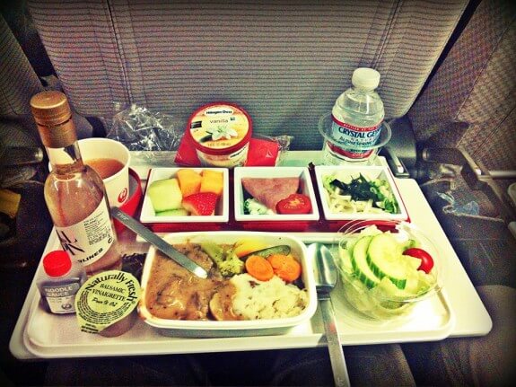 Japan-Airline plateau repas