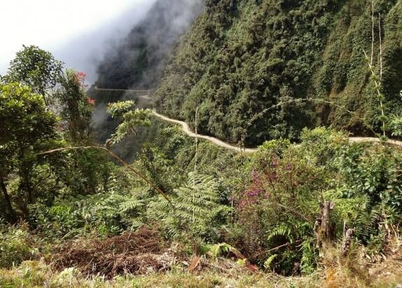route de la mort en bolivie
