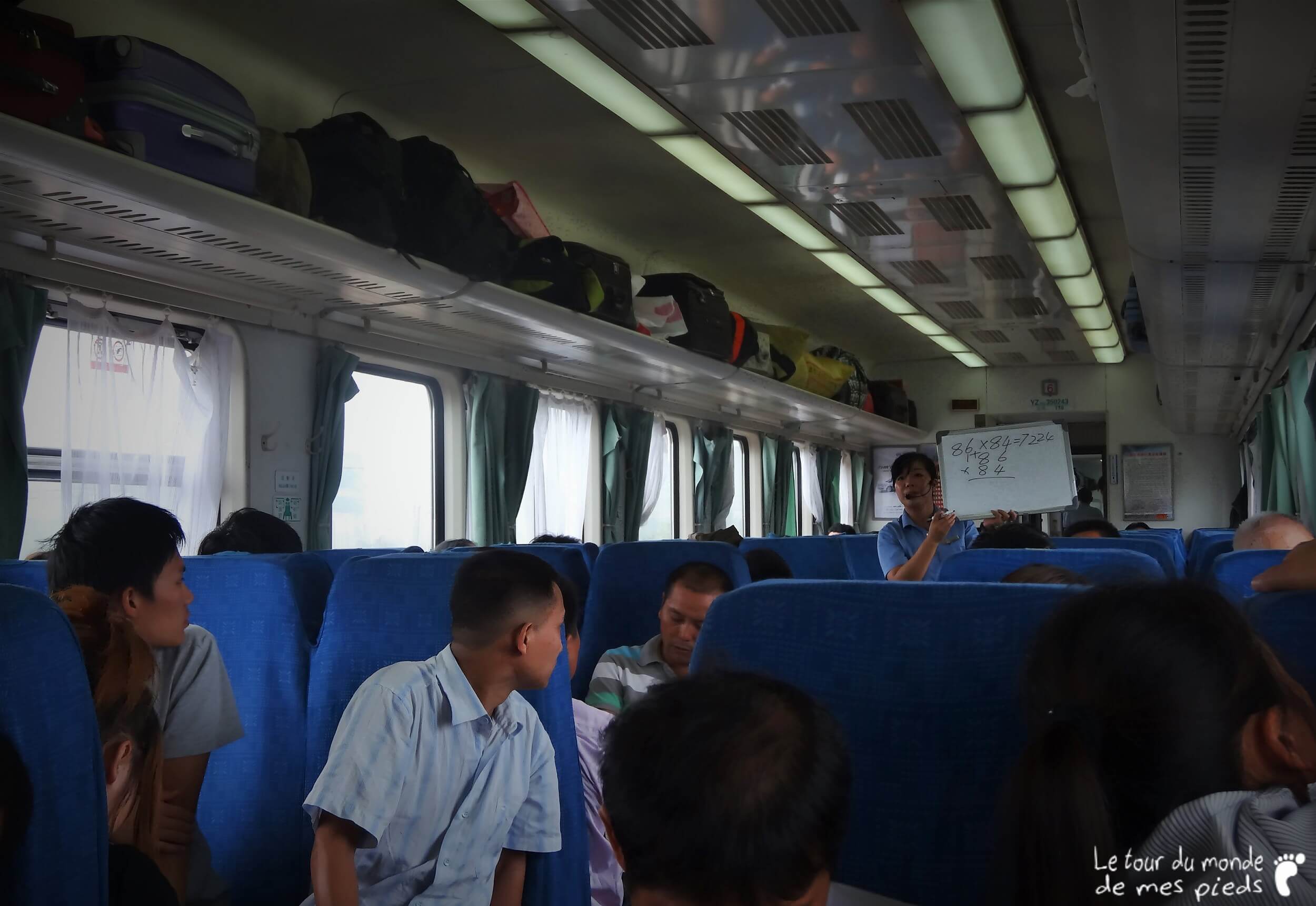 prendre le train en chine