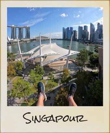 Singapour pieds panorama