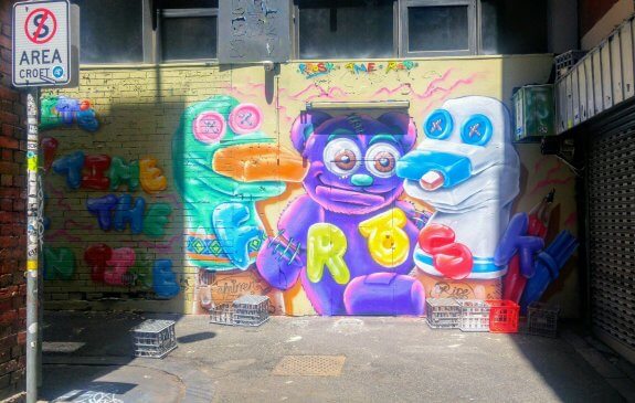 Croft Alley graff Melbourne