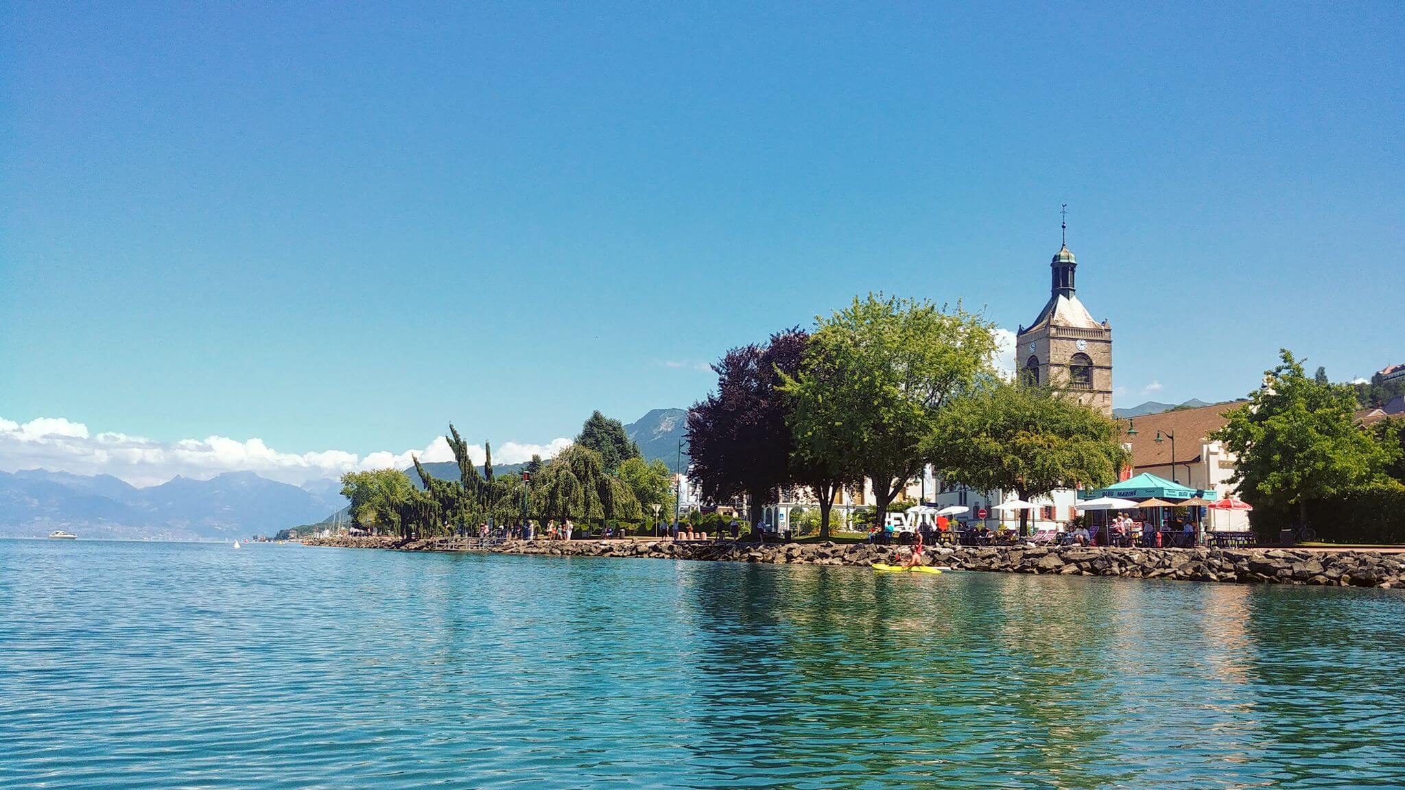 quais Evian kayak