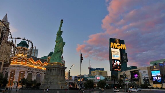 Las Vegas Strip spectacle MGM