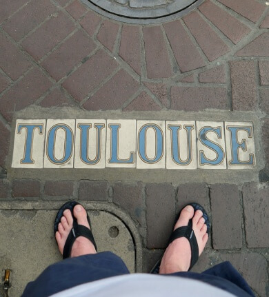 pieds toulouse nouvelle orleans