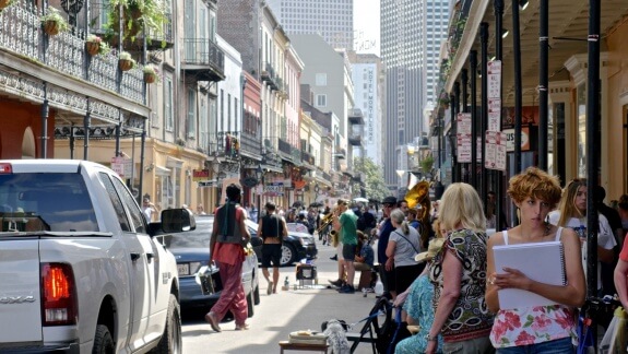 rue bourbon nouvelle orleans