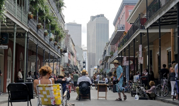 bourbon street new orleans