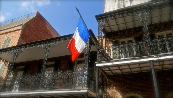 drapeau français nouvelle orleans