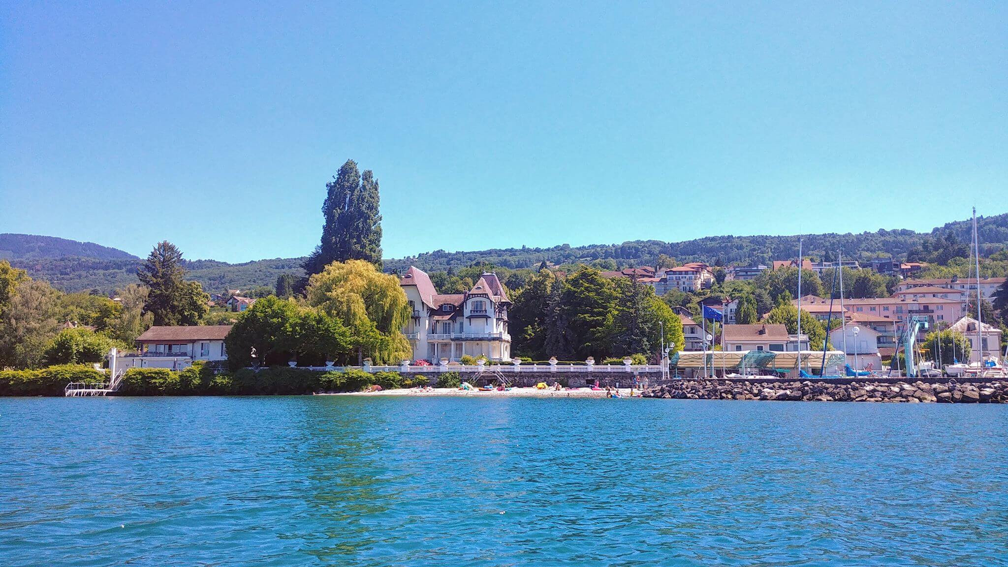 plage des mouettes Evian
