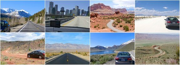 collage road trip usa bilan