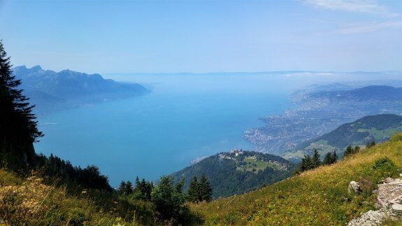 les Rochers de Naye panorama
