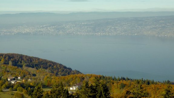 Thollon panorama Lac
