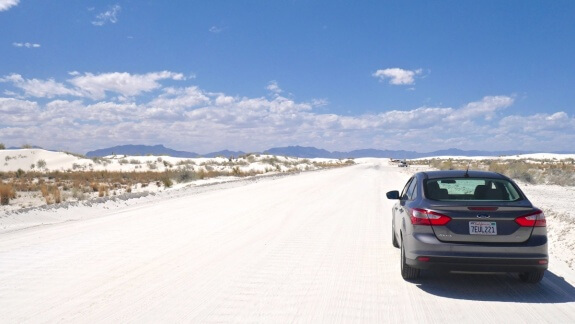 road trip white sands national monument