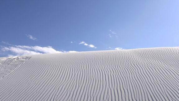 white sands